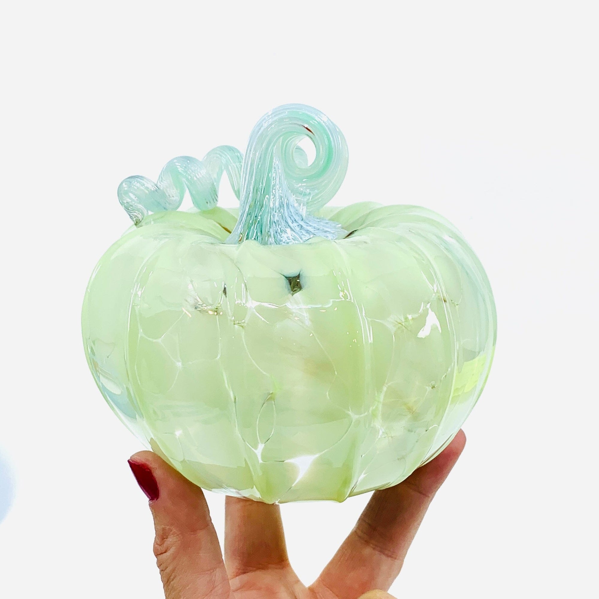 Daily Pumpkin 1809 Squat Gabby Luke Adams Glass Blowing Studio 