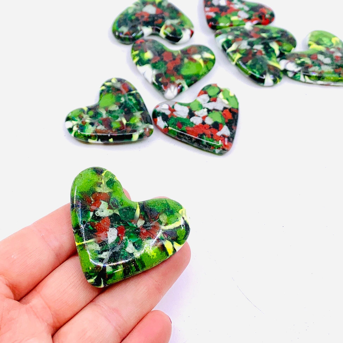 Fused Pocket Heart Seconds, Holly Miniature Jean 
