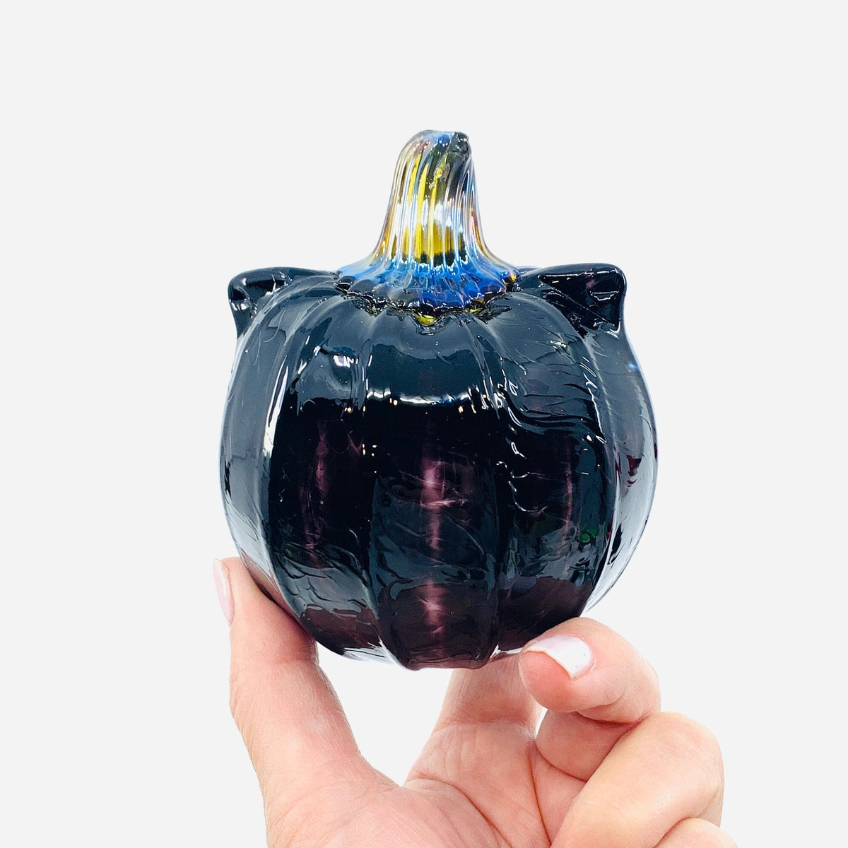 Daily Oops Catkin 1216 Daily Pumpkin Luke Adams Glass Blowing Studio 