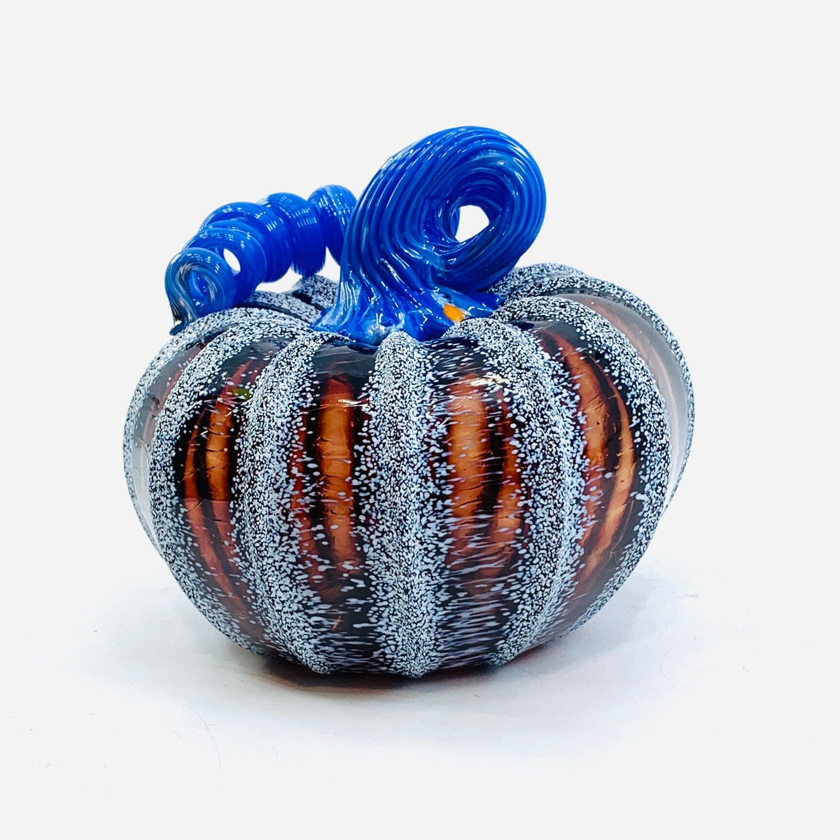 Daily Pumpkin 1523 Oops Squat Gabby Luke Adams Glass Blowing Studio 