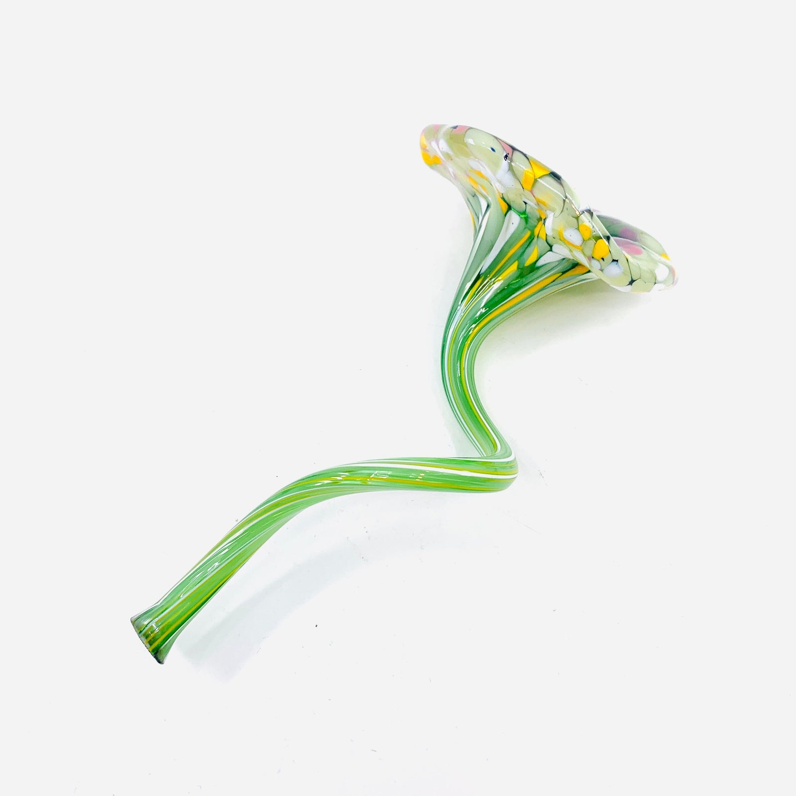 Pulled Glass Flower 43 Decor Luke Adams Glass Blowing Studio 