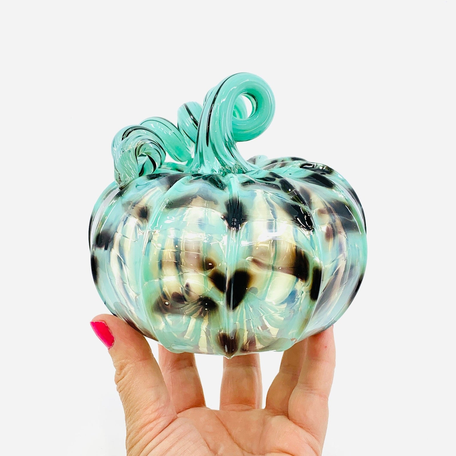 Mint Choc Chip, Squat Pumpkin Inspo Luke Adams Glass Blowing Studio 