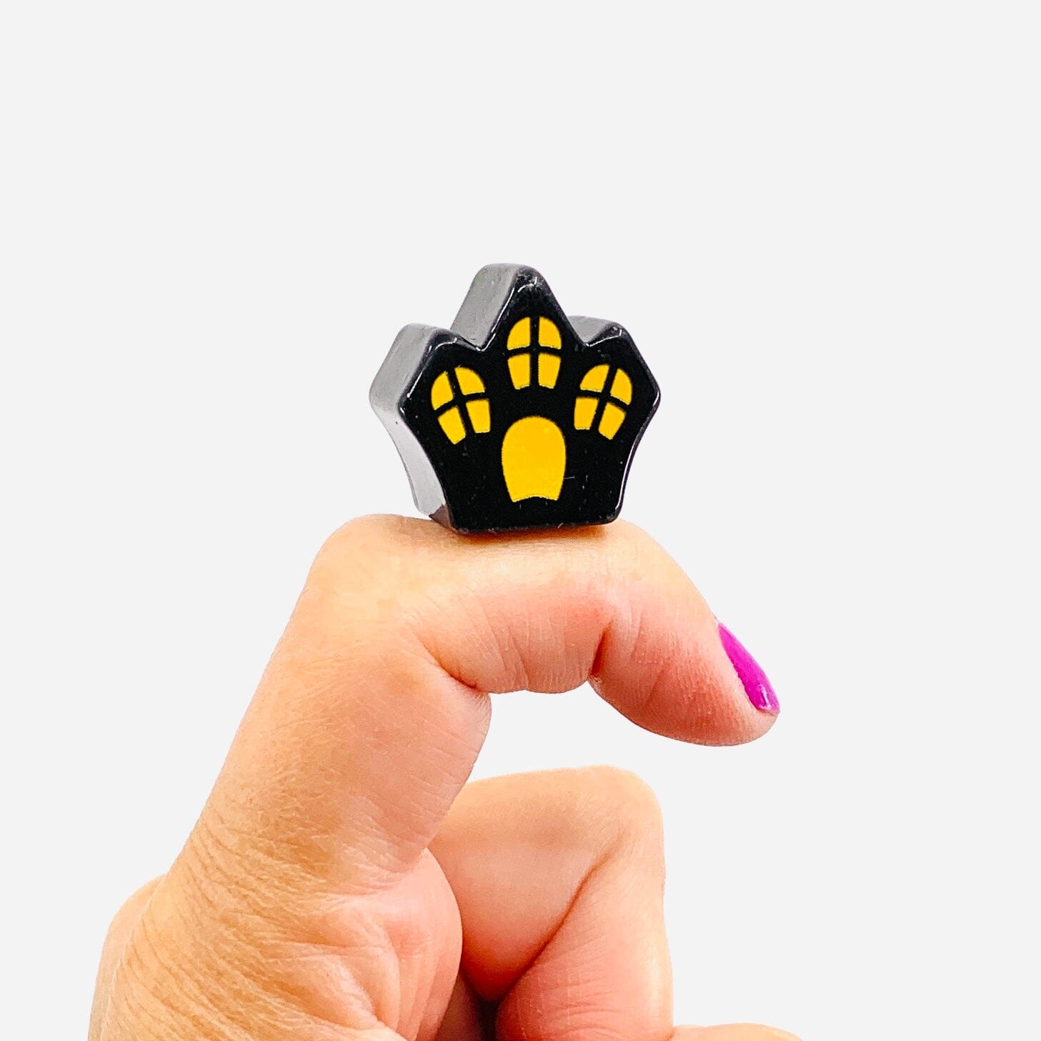 Tiny Glass Haunted House 172 Miniature - 