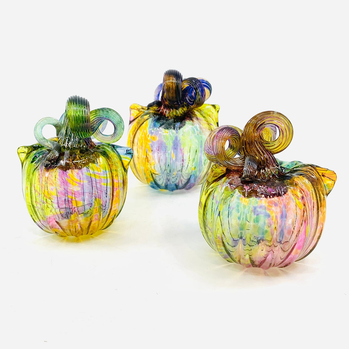 Rainbow Aurora Catkin Inspo Luke Adams Glass Blowing Studio 