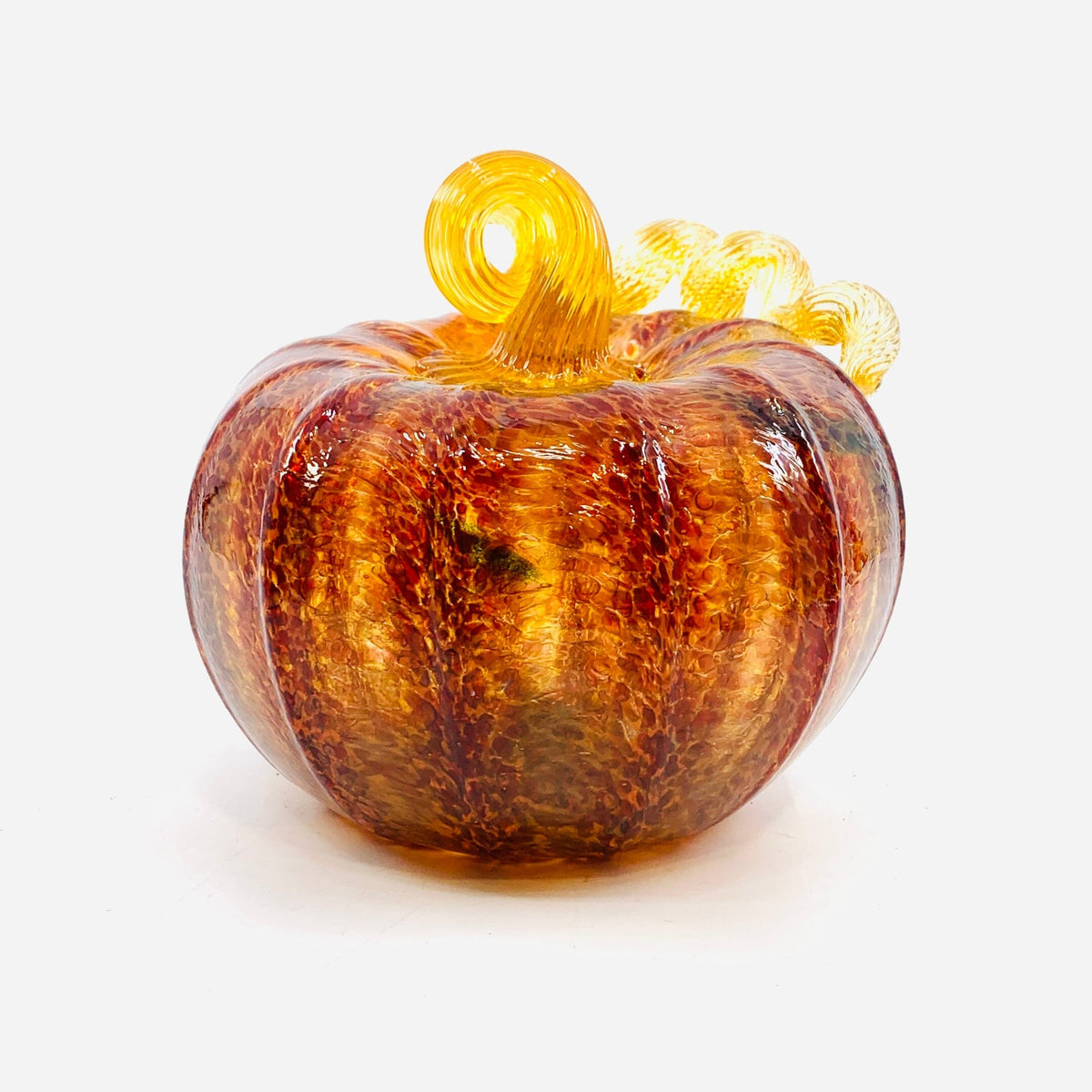 Daily Pumpkin 3890 Fall Squat Gabby Luke Adams Glass Blowing Studio 
