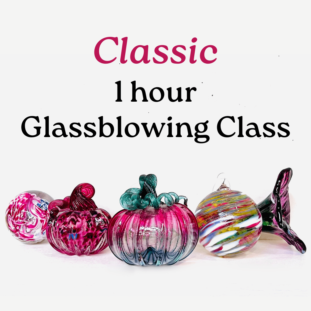 Classic 1 Hour Glassblowing Class Class Luke Adams Glass Blowing Studio 