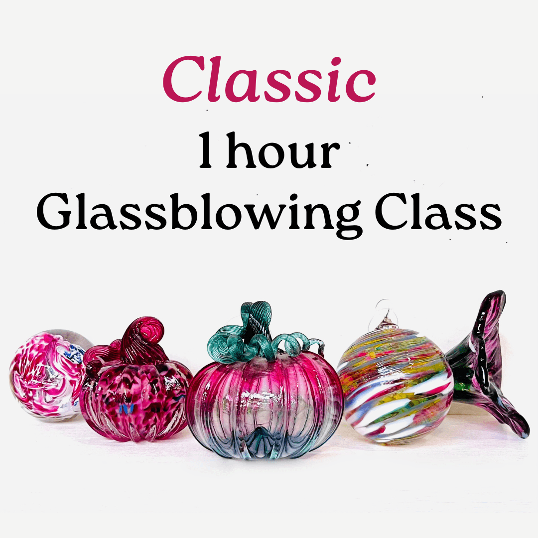 Classic 1 Hour Glassblowing Class Class Luke Adams Glass Blowing Studio 