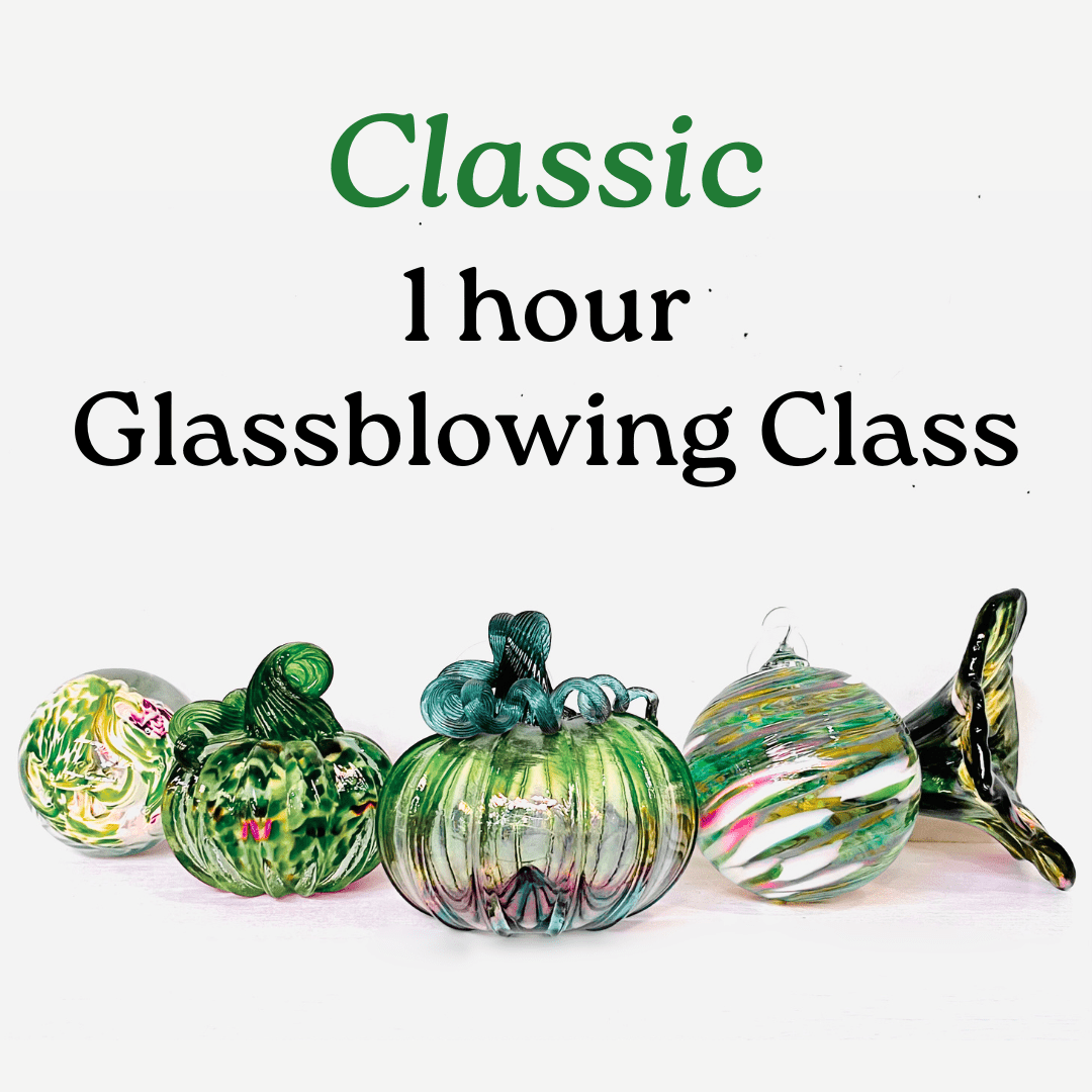 Classic 1 Hour Glassblowing Class Class Luke Adams Glass Blowing Studio 