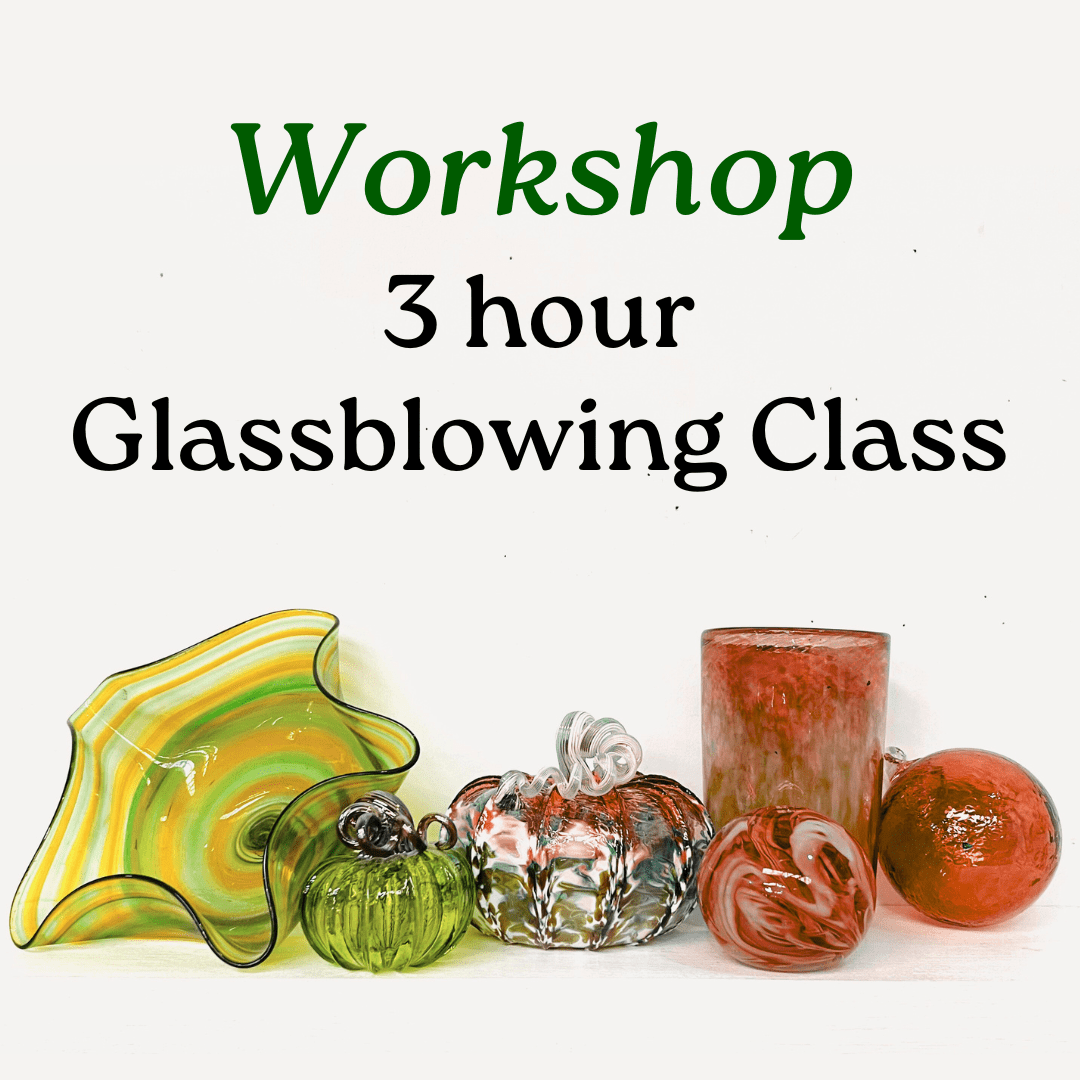 Workshop 3 Hour Glassblowing Class Class Luke Adams Glass Blowing Studio 