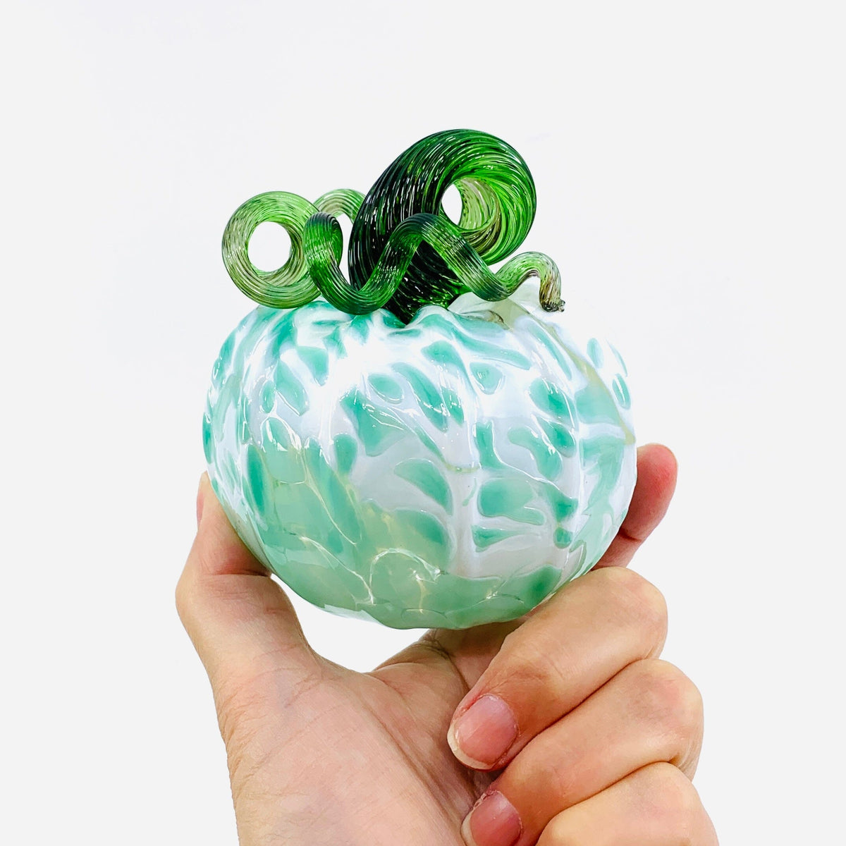 Daily Pumpkin 2639 Mini Gabby Luke Adams Glass Blowing Studio 