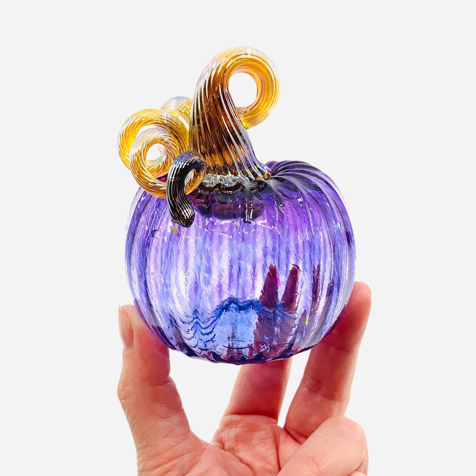 Daily Pumpkin 1331 Mini Daily Pumpkin Luke Adams Glass Blowing Studio 