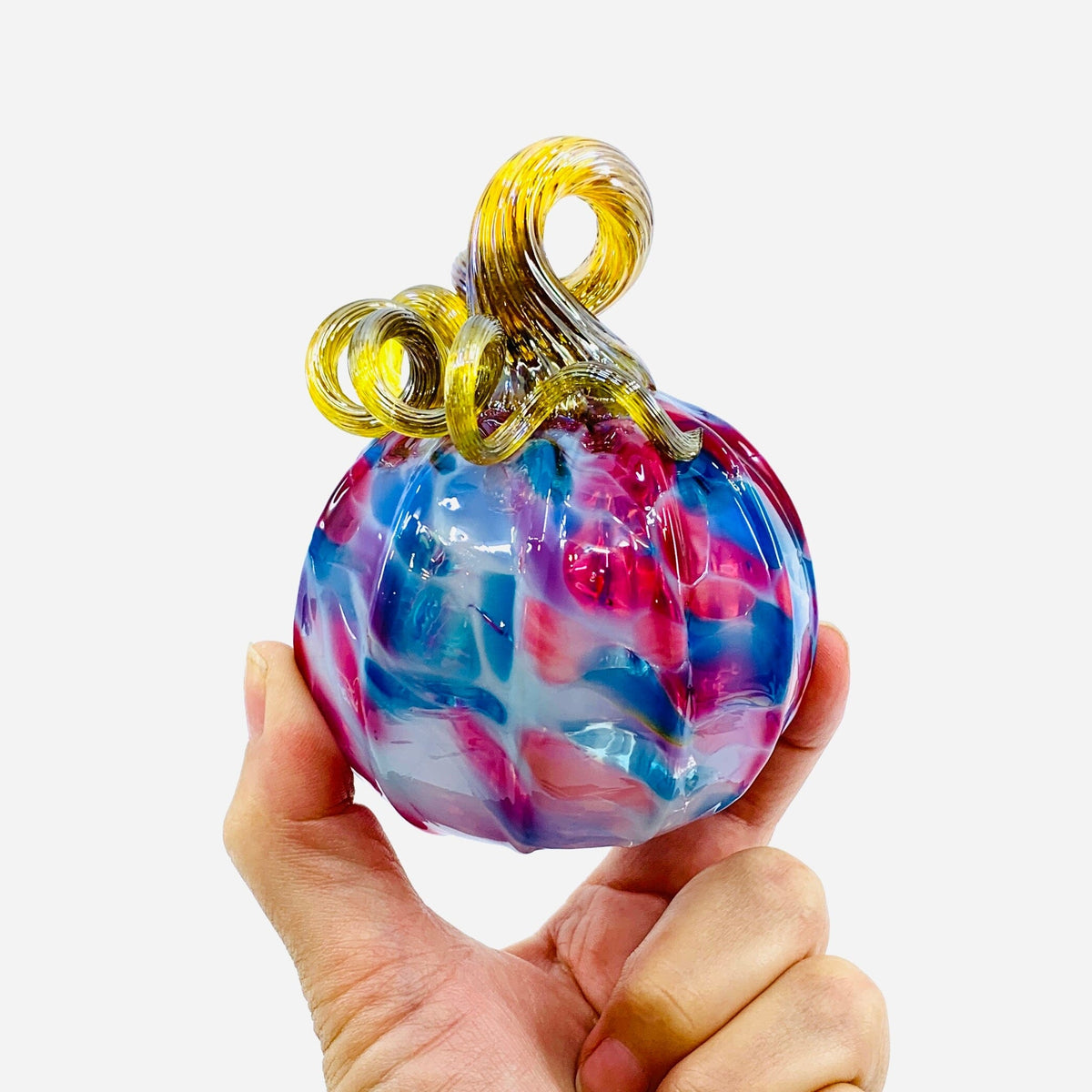 Daily Pumpkin 2878 Mini Gabby Luke Adams Glass Blowing Studio 