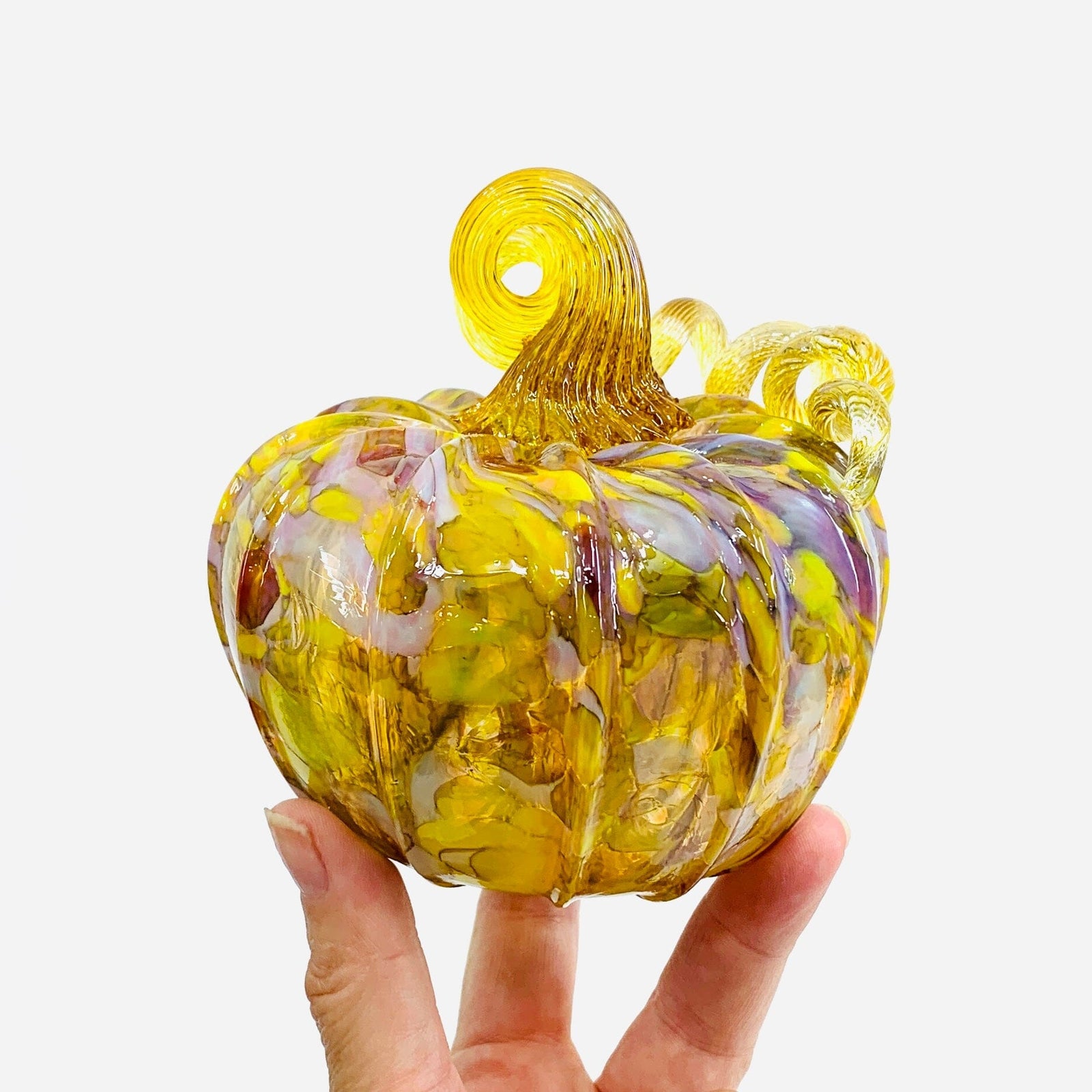 Daily Pumpkin 2792 Squat Gabby Luke Adams Glass Blowing Studio 