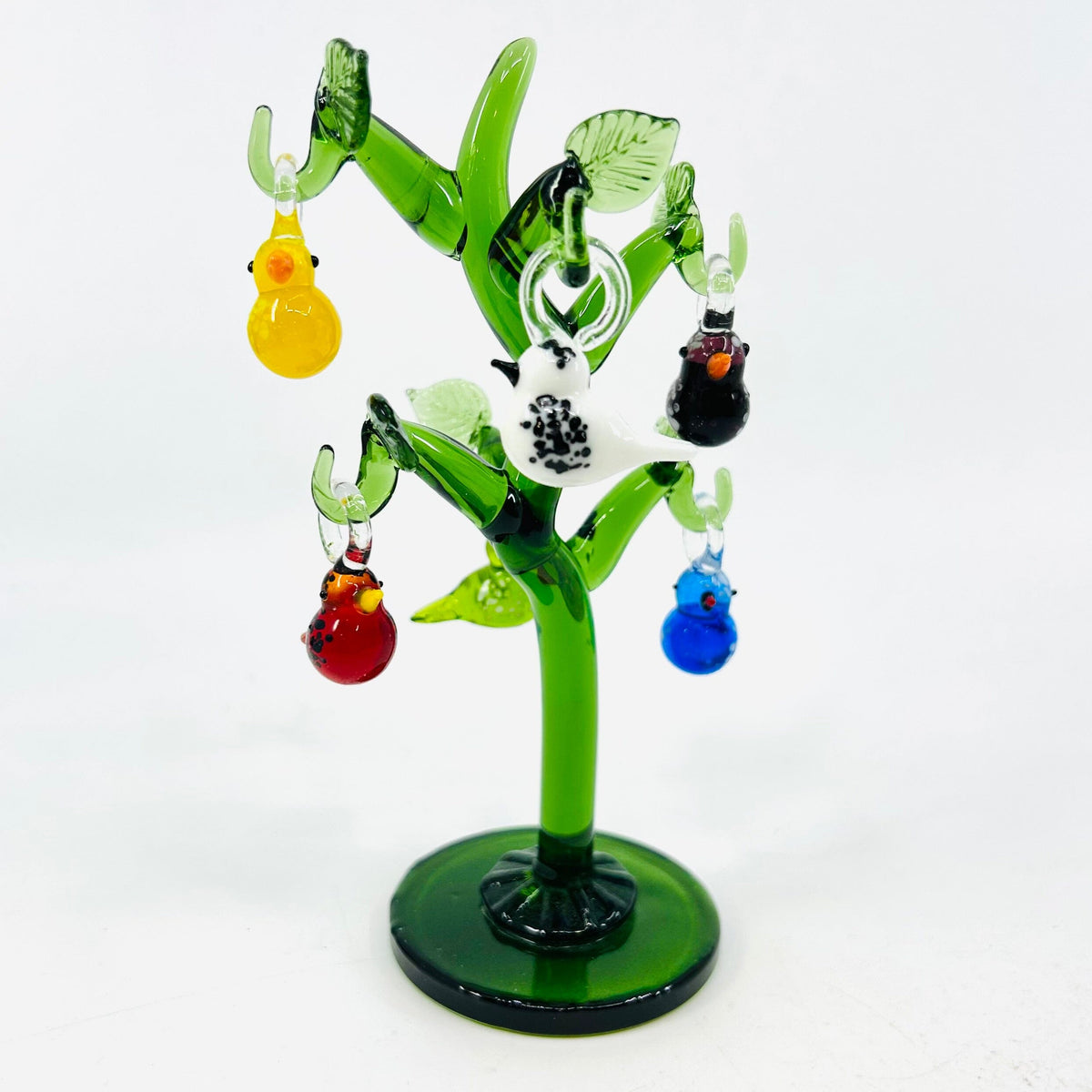 Glass Whimsical Bird Tree 20 Decor Gift Essentials 