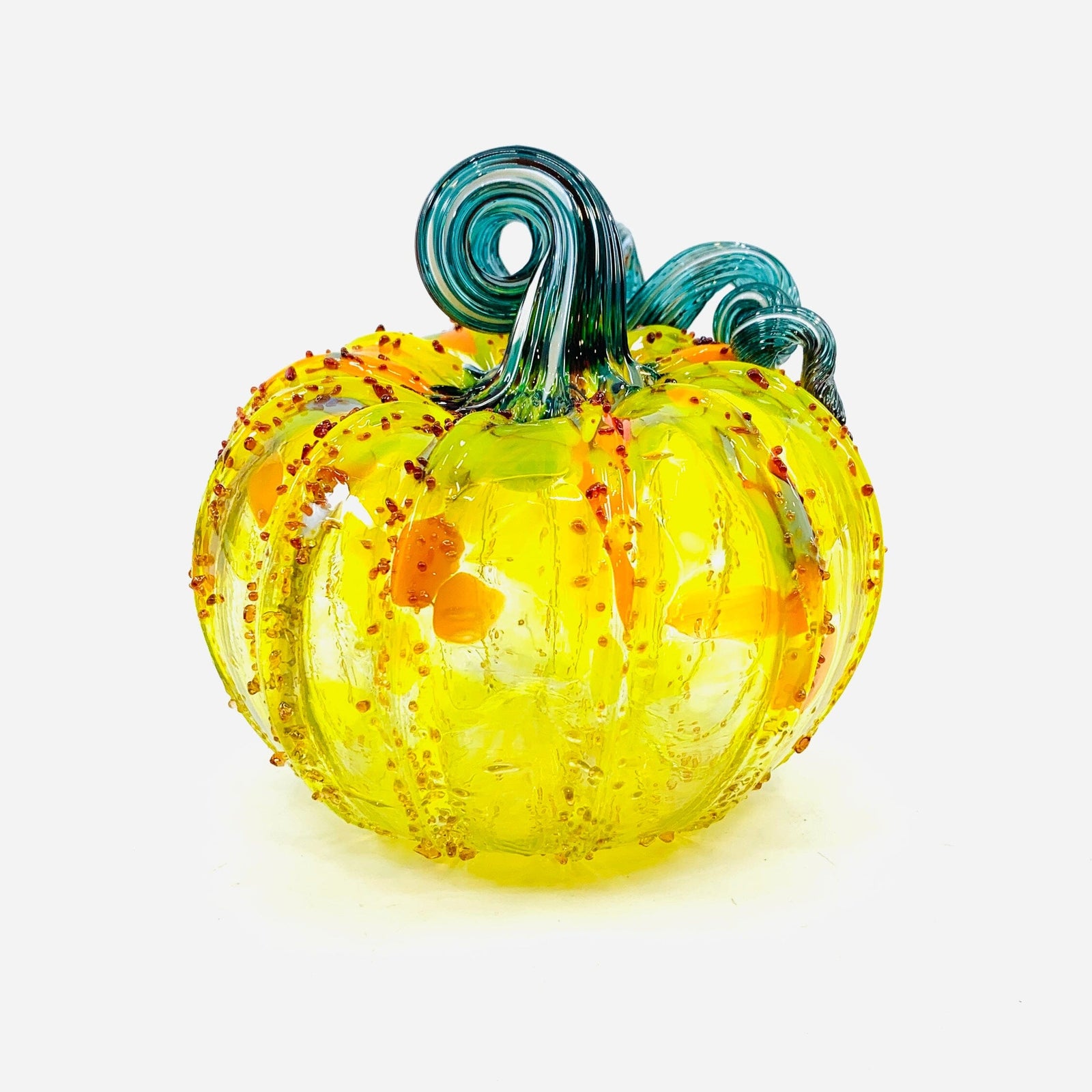 Daily Pumpkin 3363 Fall Squat Gabby Luke Adams Glass Blowing Studio 