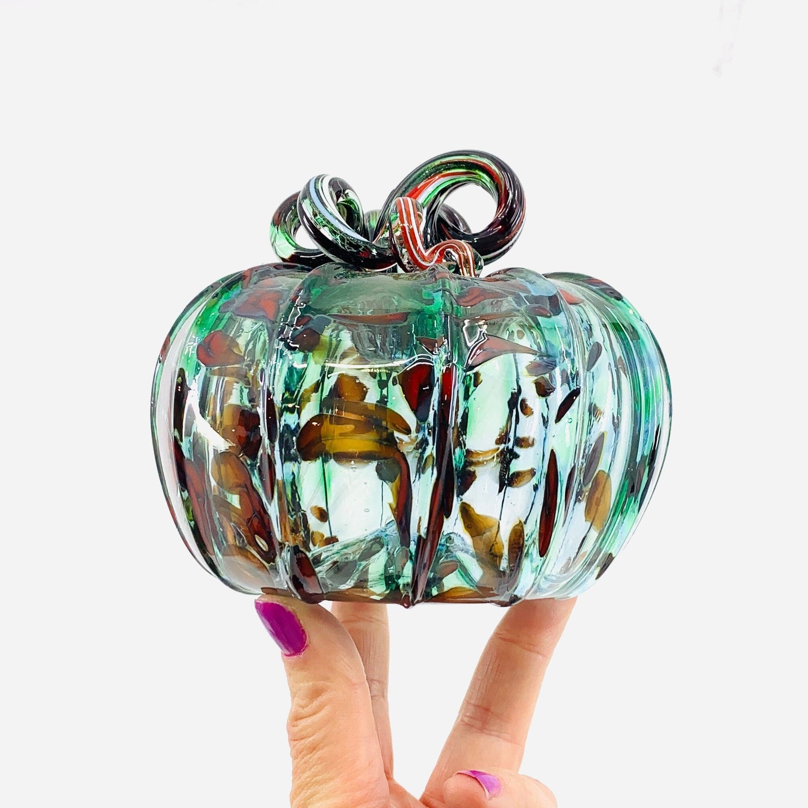 Daily Pumpkin 3105 Practice Squat Gabby Luke Adams Glass Blowing Studio 