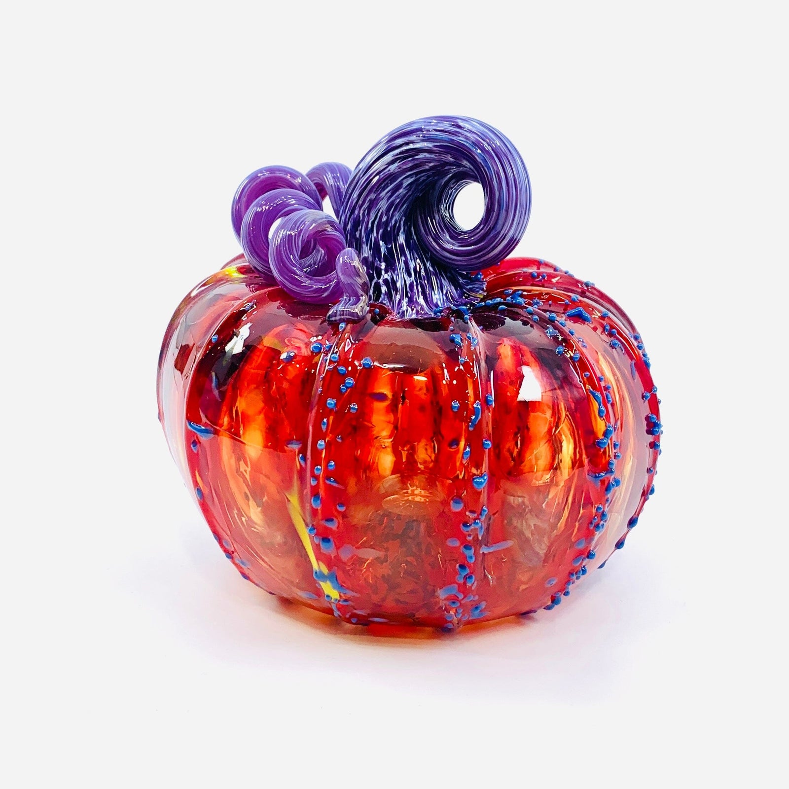 Daily Pumpkin 2024 Squat Gabby Luke Adams Glass Blowing Studio 