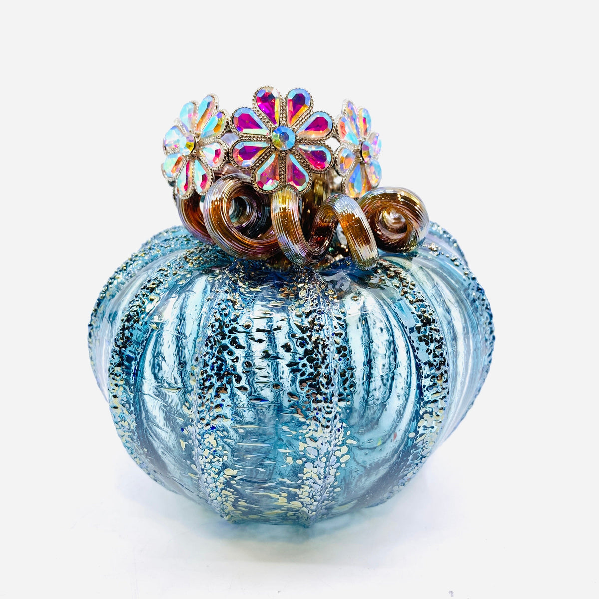 Daily Pumpkin 2874 Gift Me Squat Gabby Luke Adams Glass Blowing Studio 