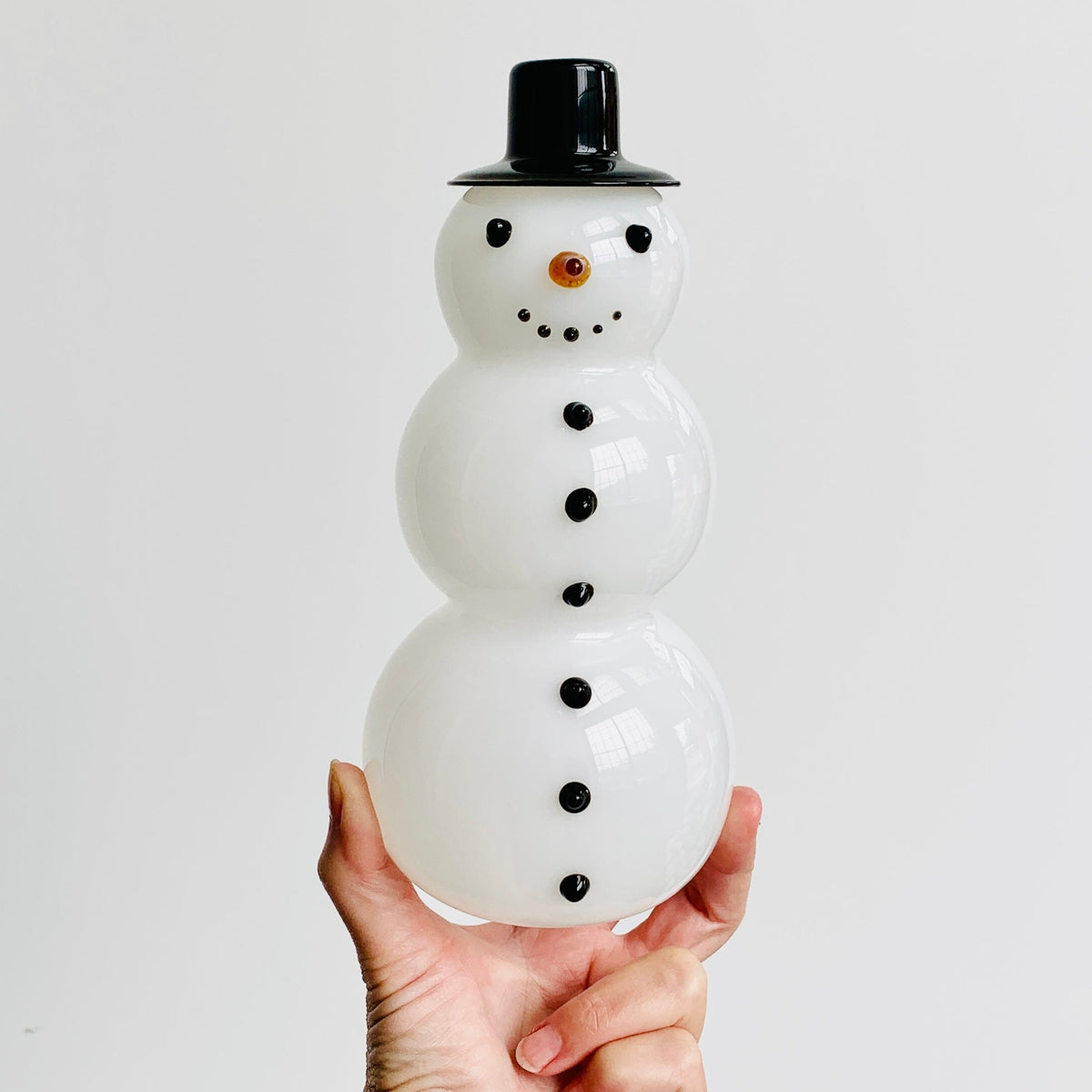 Smiling Snowman - Small Diamond Star 