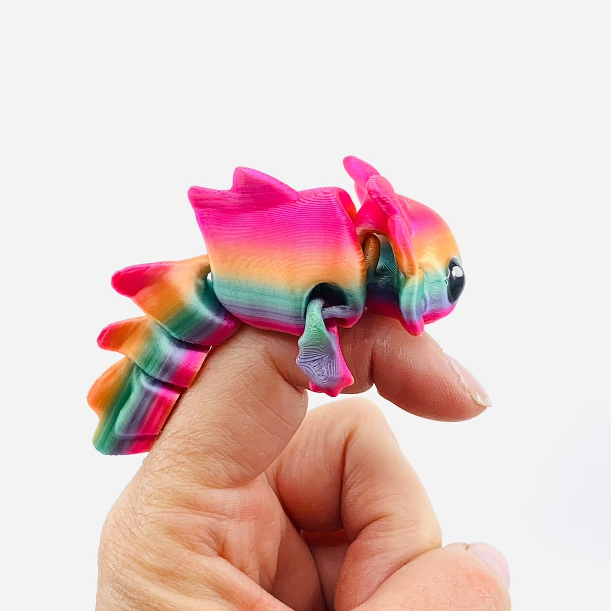 3D-Print Animals, Baby Axolotl - 37 LUZ CUSTOM DESIGN 