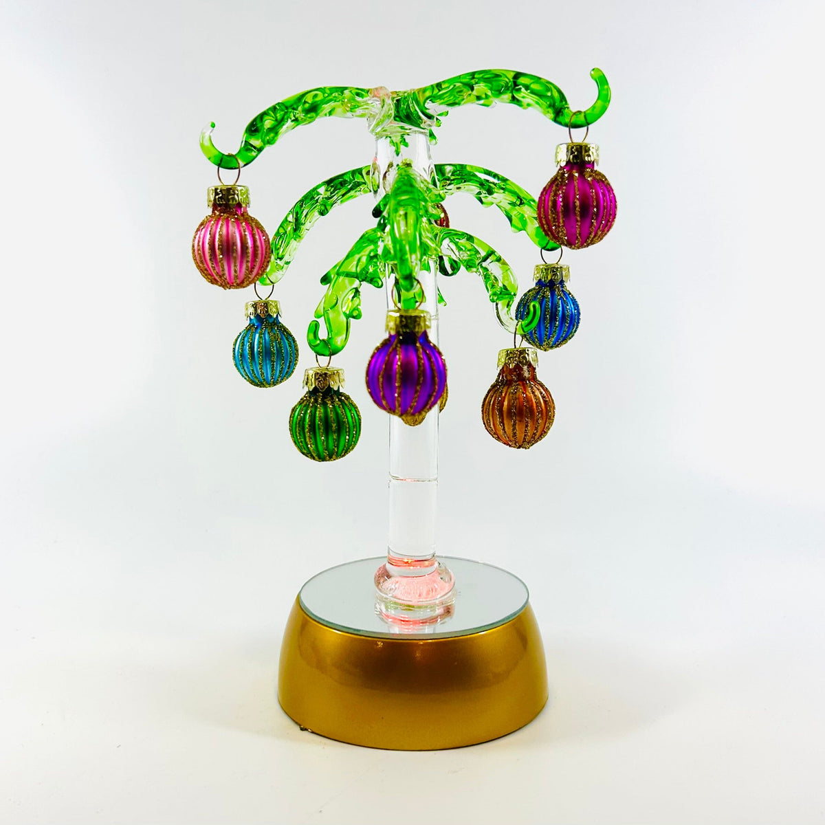 Glass Lighted Palm Tree 22 Decor Gift Essentials 