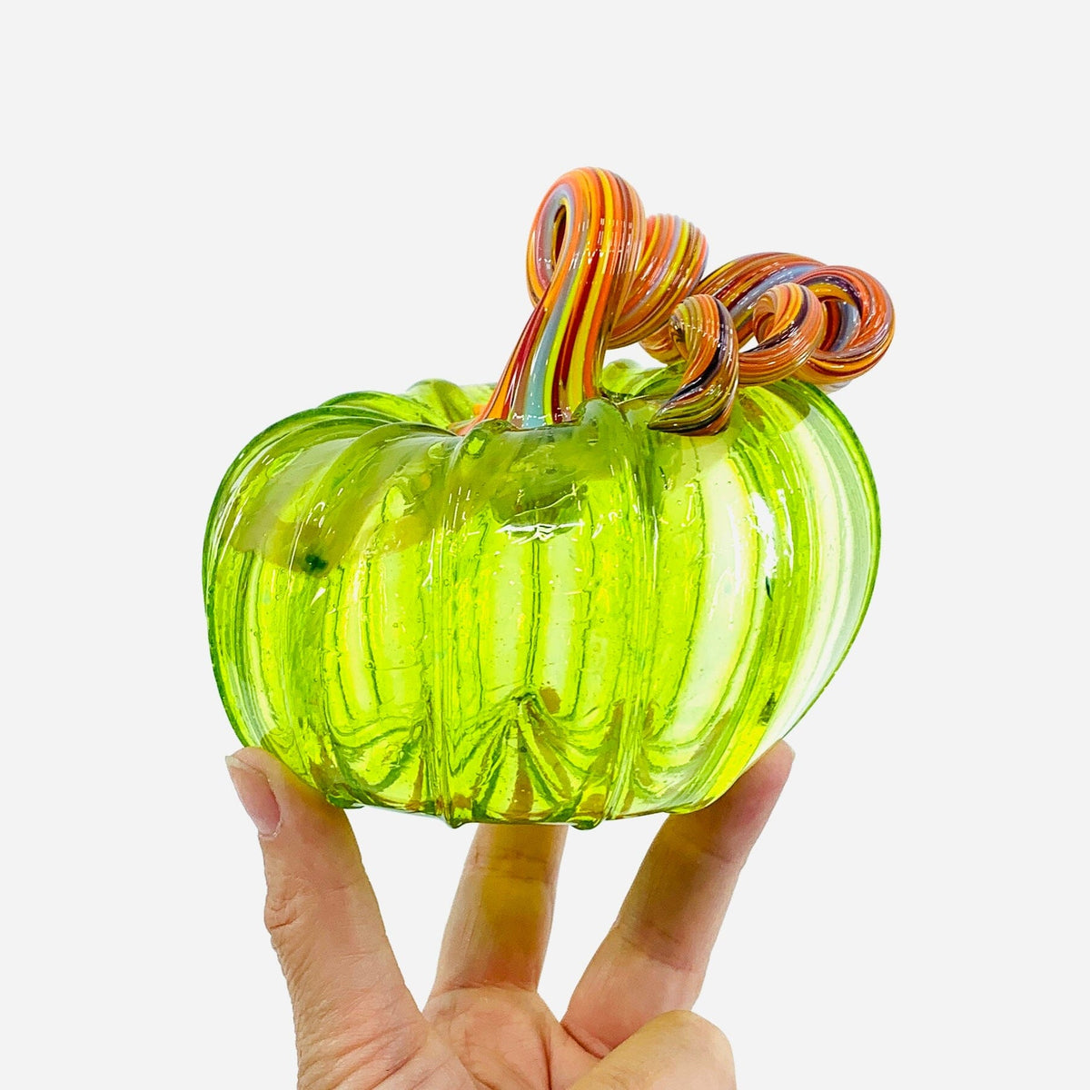 Daily Pumpkin 2375 Oops Squat Gabby Luke Adams Glass Blowing Studio 