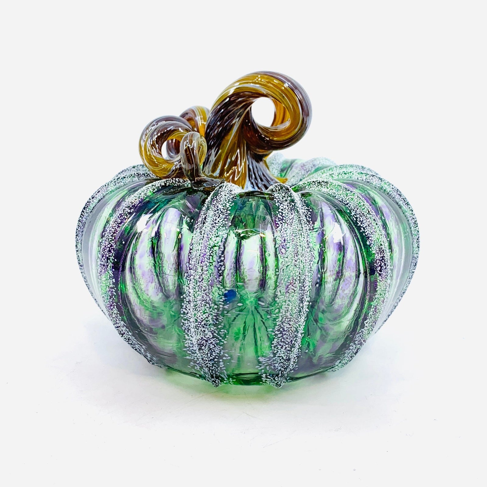 Daily Pumpkin 2051 Snowfall Squat Gabby Luke Adams Glass Blowing Studio 