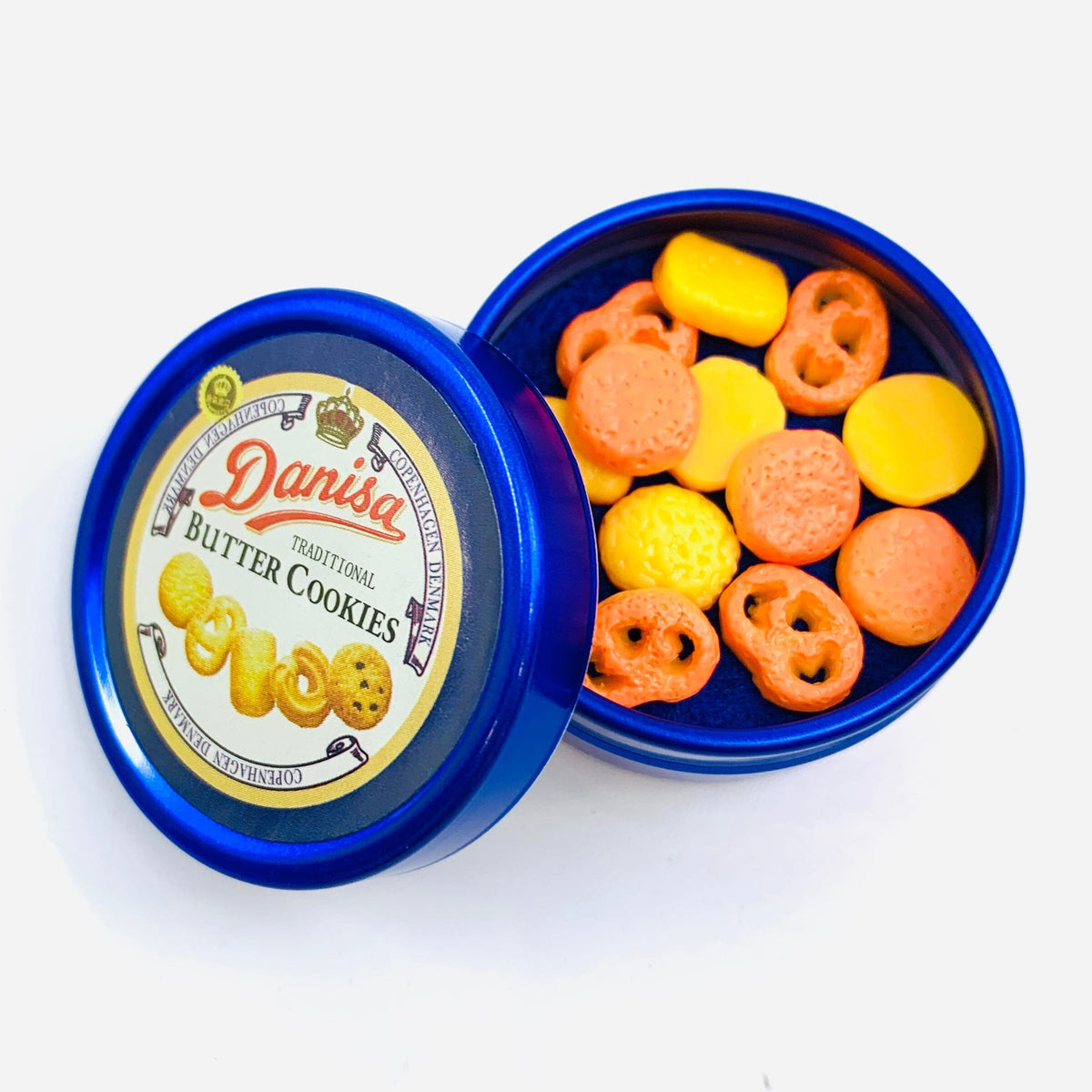 Tiniest Tin of Danish Cookies Miniature - 