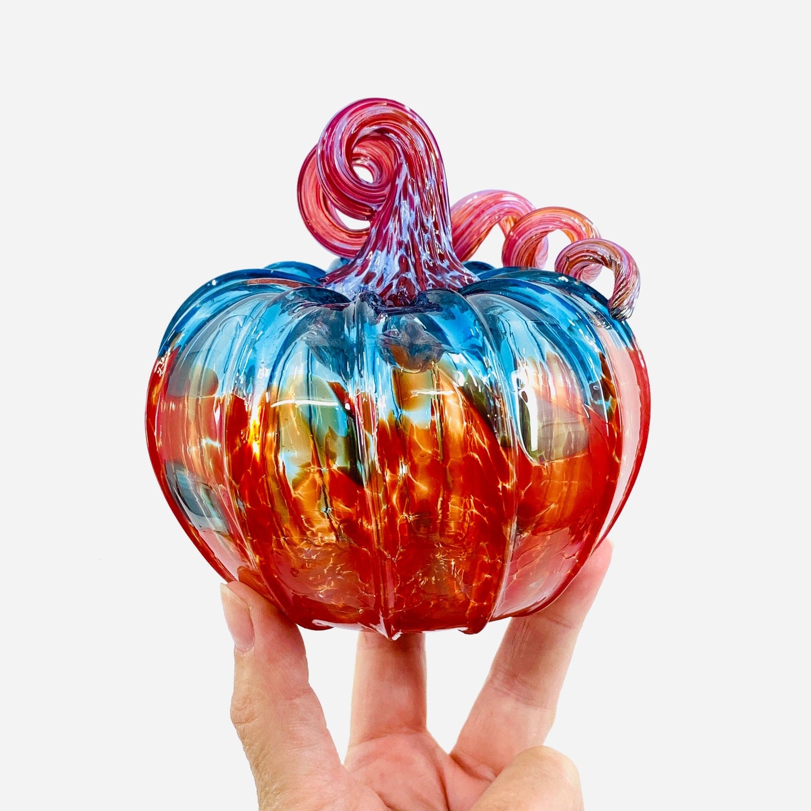 Daily Pumpkin 2509 Squat Gabby Luke Adams Glass Blowing Studio 