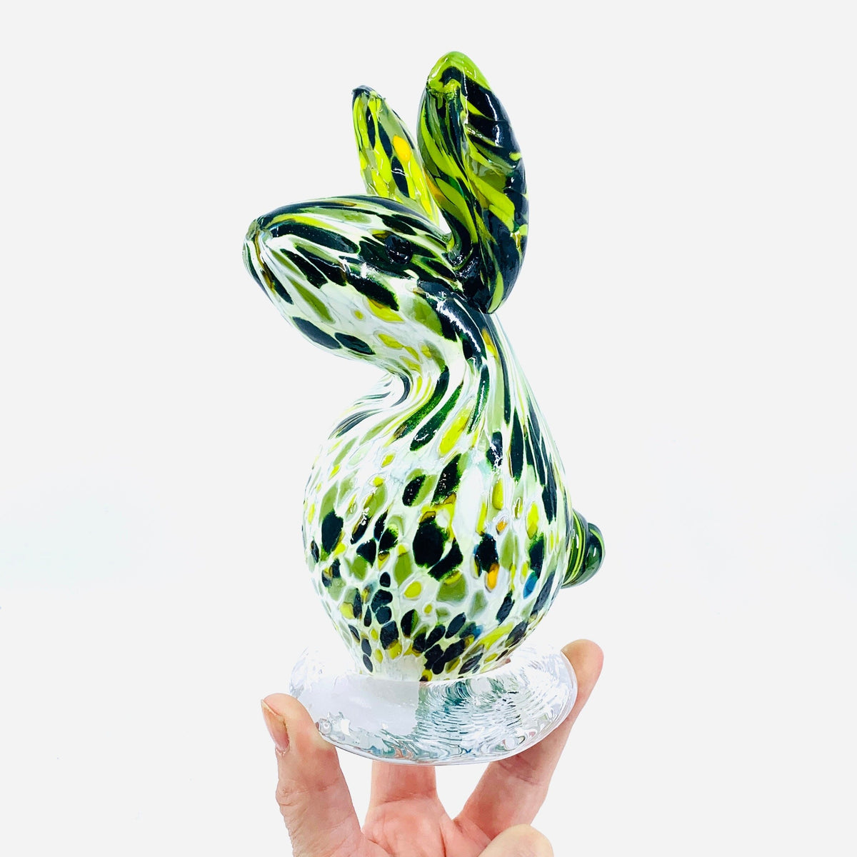 Daily Bunny 70 - Sage Gabby Luke Adams Glass Blowing Studio 