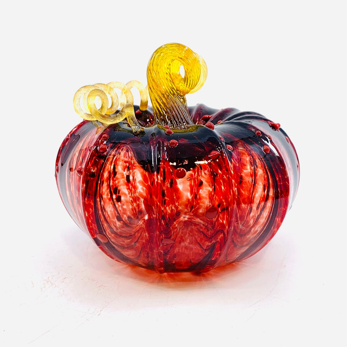Daily Pumpkin 533 Fall Squat Daily Pumpkin Luke Adams Glass Blowing Studio 