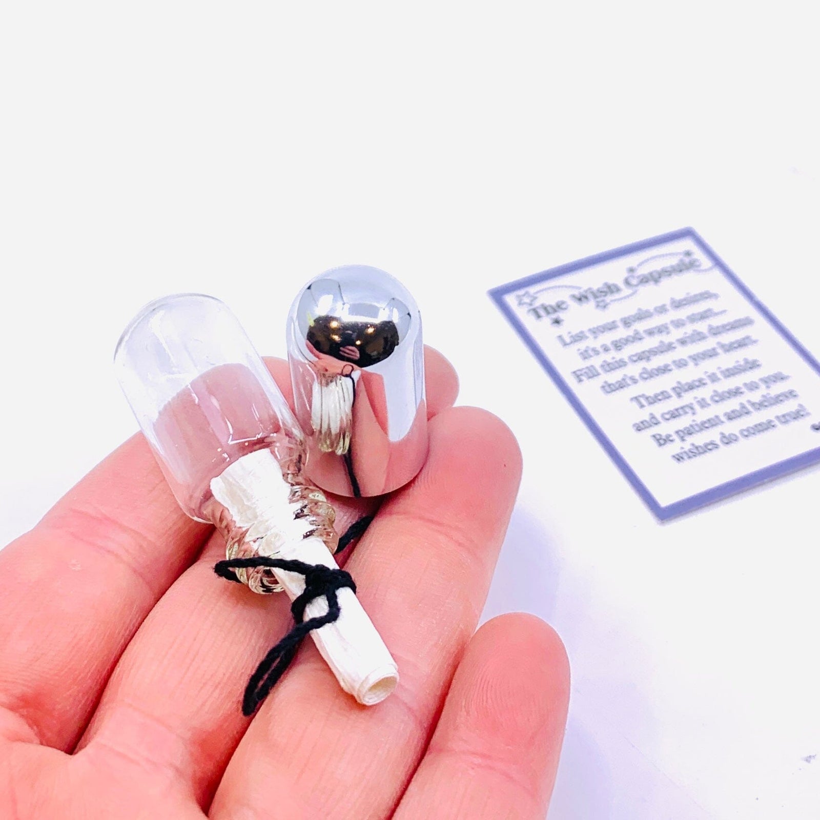 The Wish Capsule Pocket Charm, PT 87 Miniature GANZ 