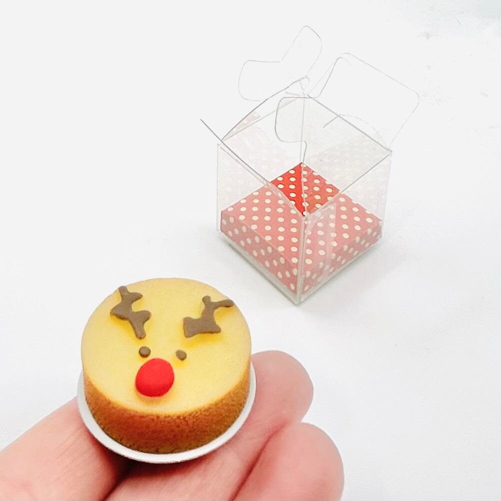 Tiniest Reindeer Cheesecake Miniature - 