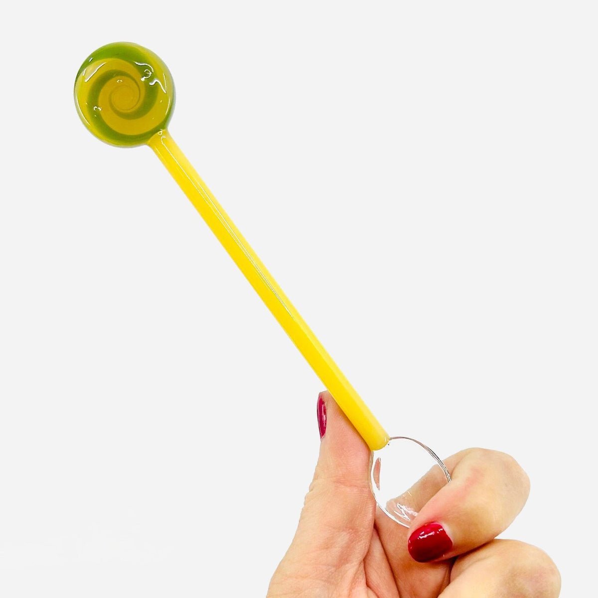 Glass Lollipop Tea Spoons ICHENDORF 