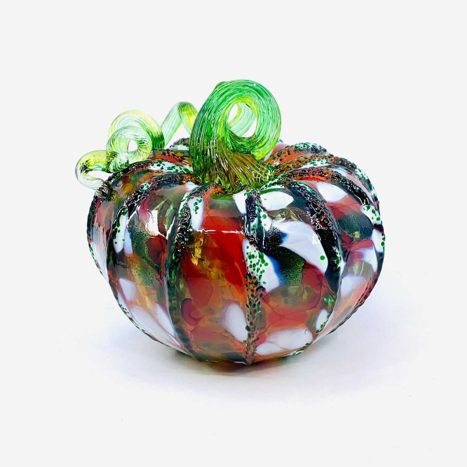 Daily Pumpkin 1514 Holiday Squat Gabby Luke Adams Glass Blowing Studio 