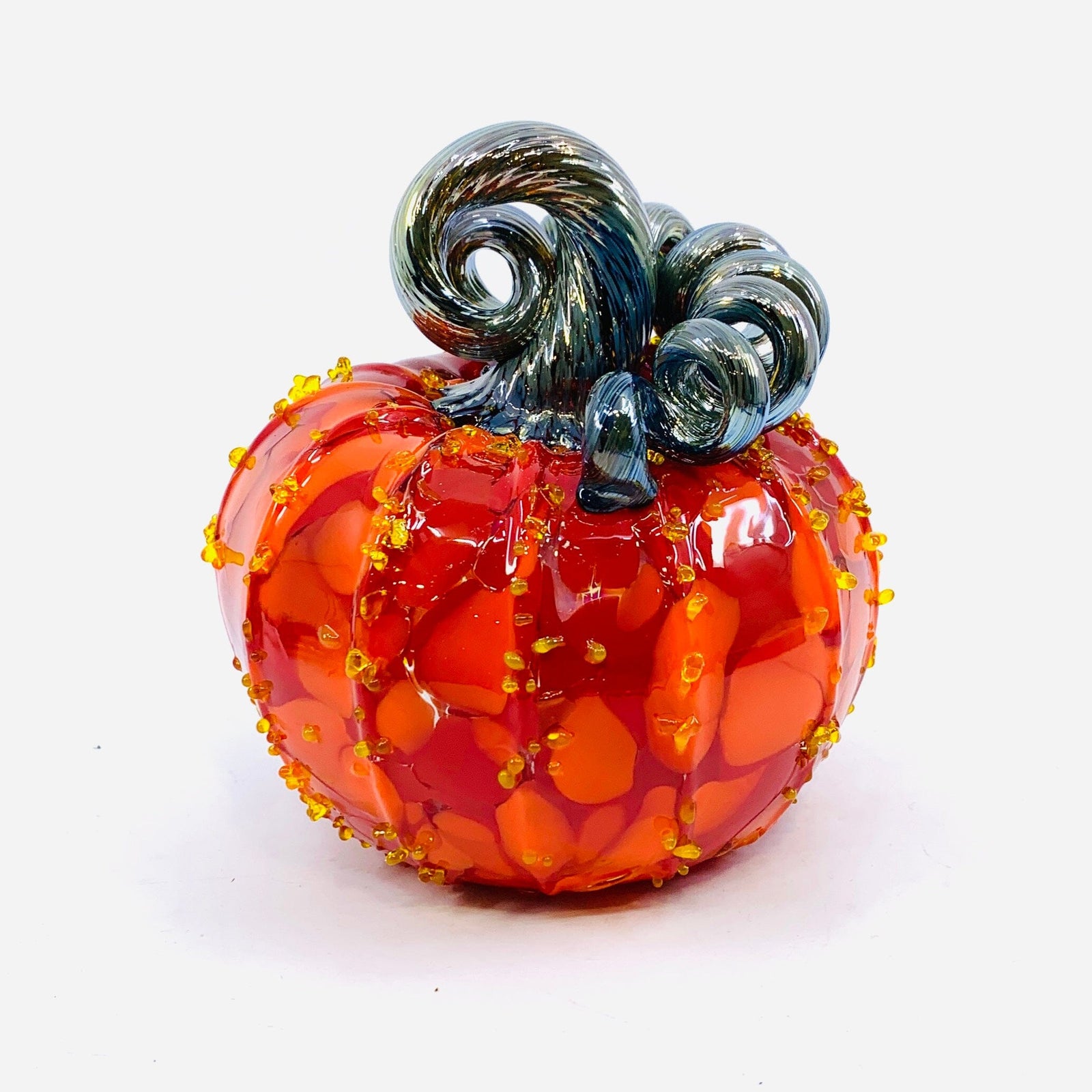 Daily Pumpkin 107 Squat Gabby Luke Adams Glass Blowing Studio 