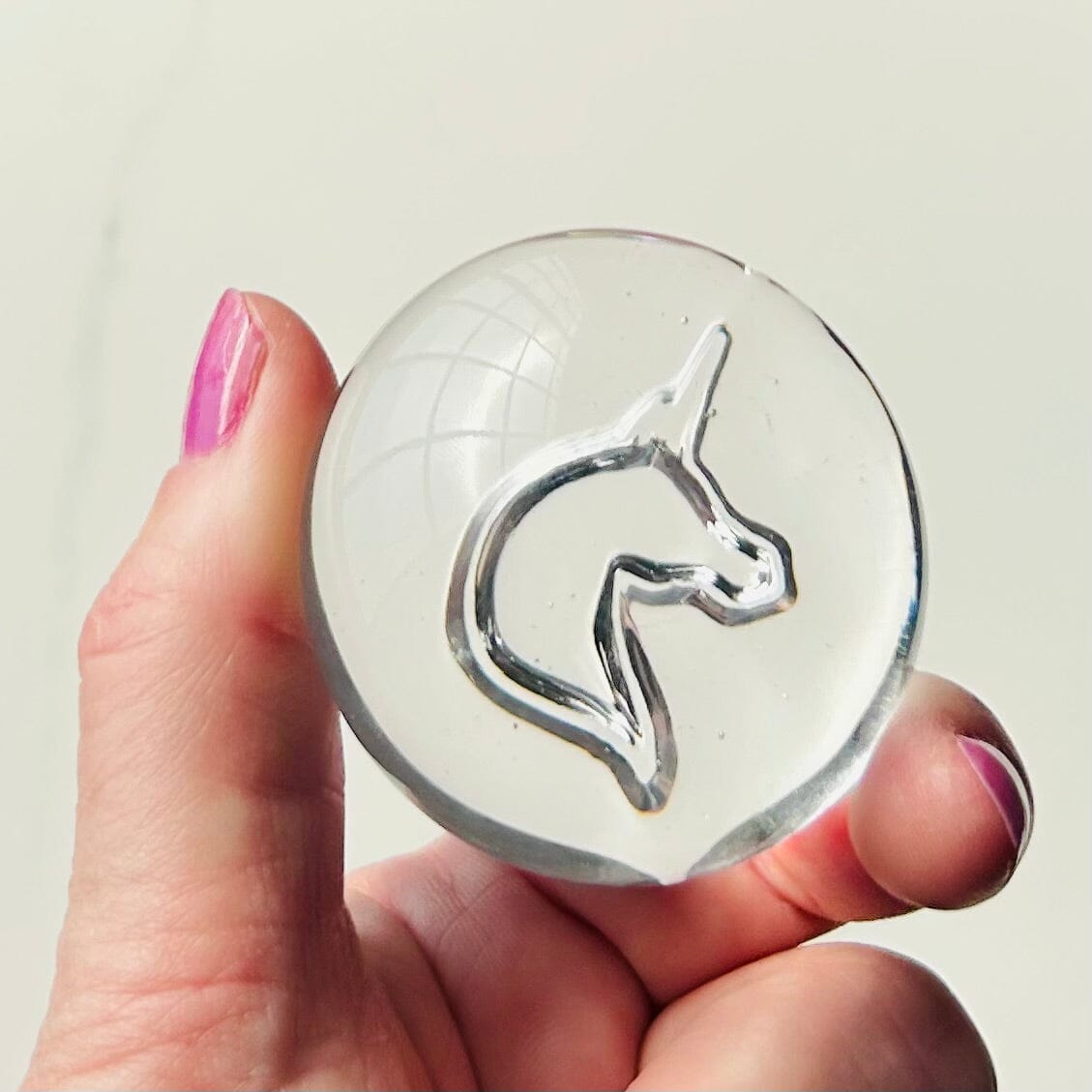Rare Glass Unicorn Tears Miniature Henrietta Glass 