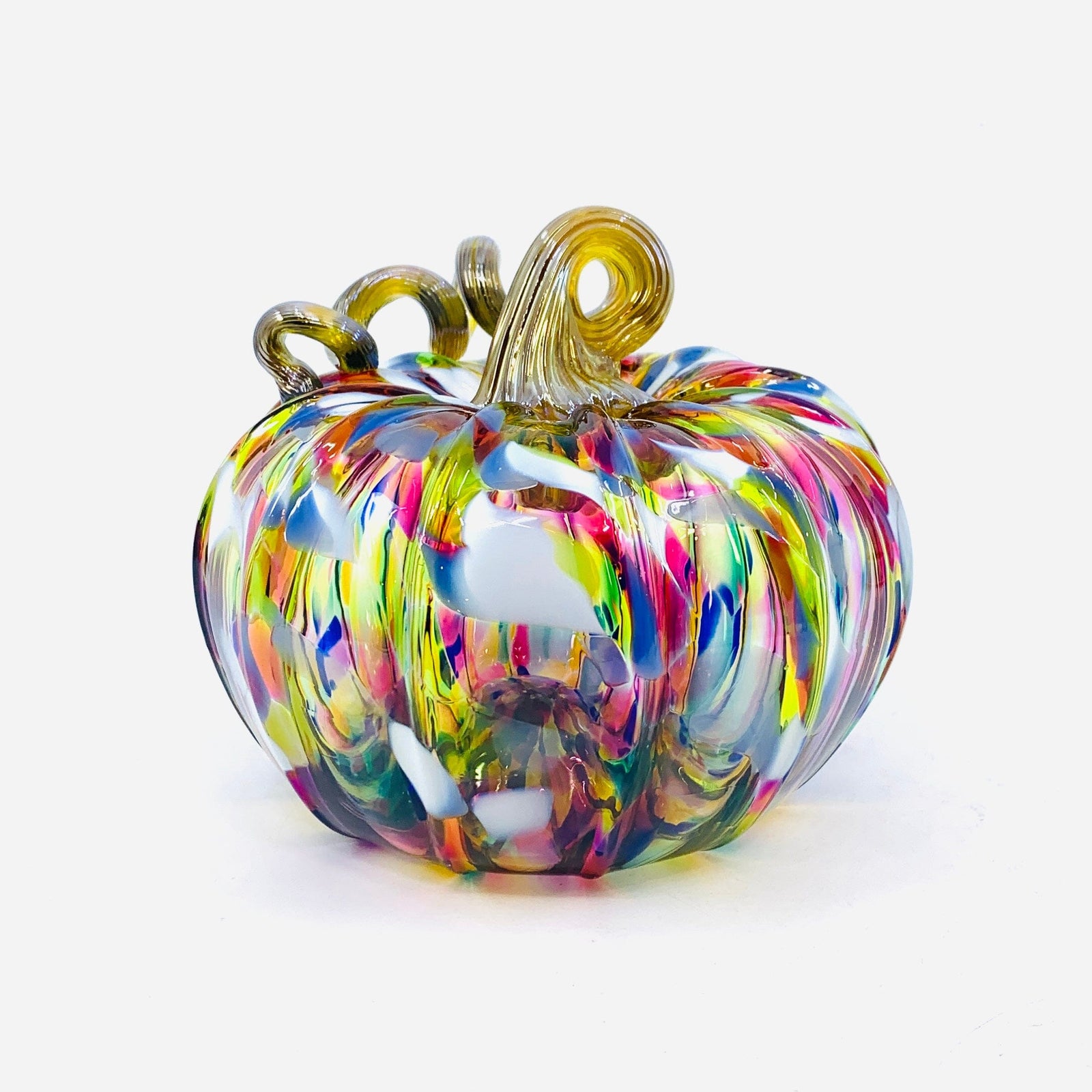 Daily Pumpkin 1875 Squat Gabby Luke Adams Glass Blowing Studio 