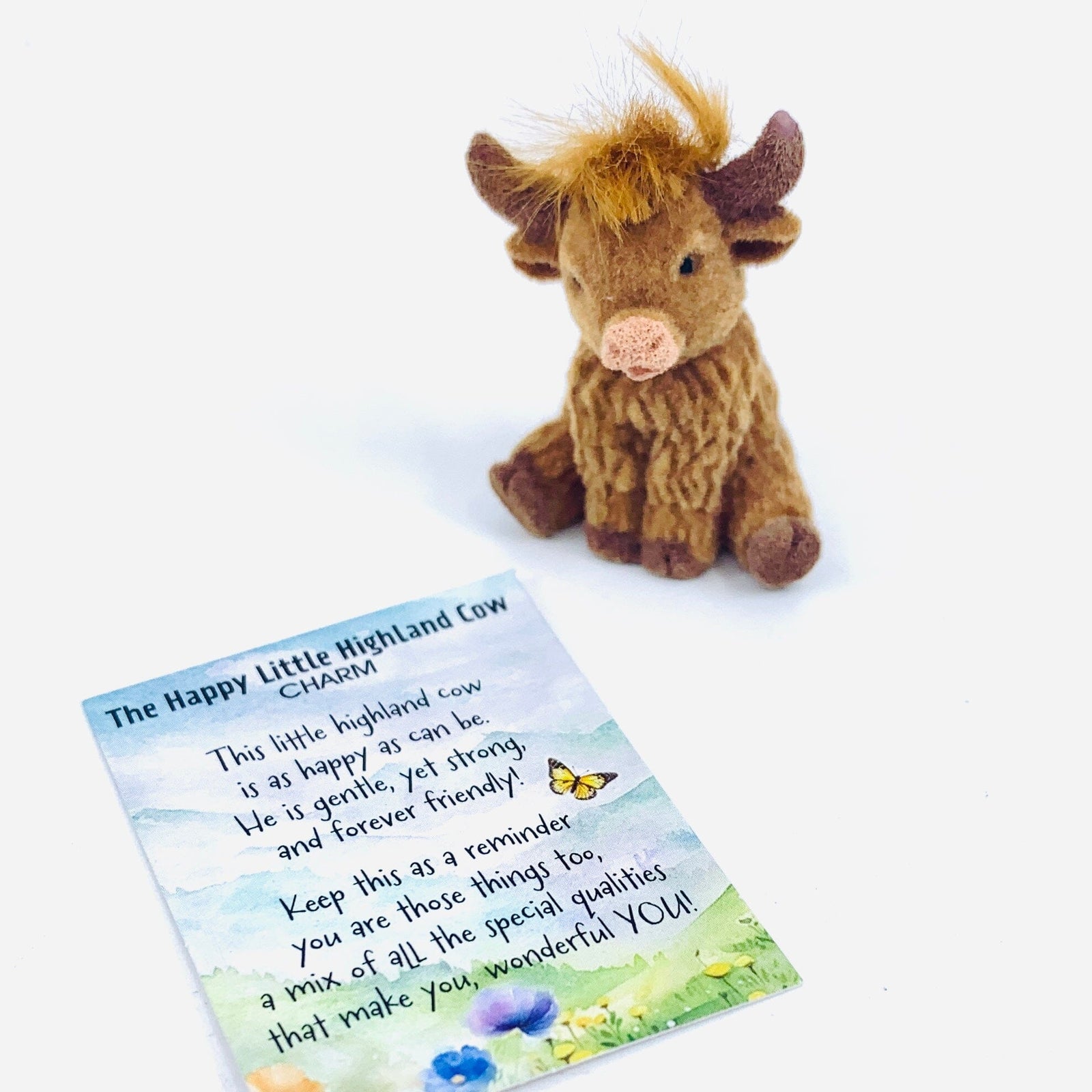 The Happy Little Cow Charm - PT63 Miniature GANZ 