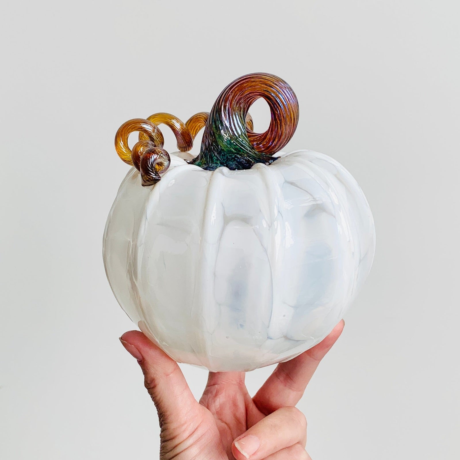 Daily Pumpkin 1428 American Squat Gabby Luke Adams Glass Blowing Studio 
