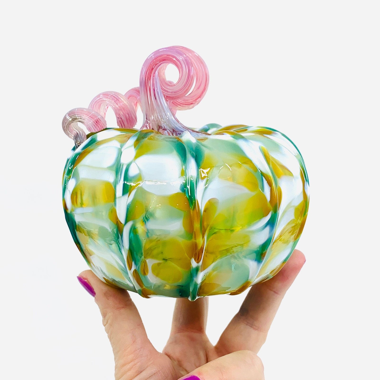 Daily Pumpkin 2816 Squat Gabby Luke Adams Glass Blowing Studio 