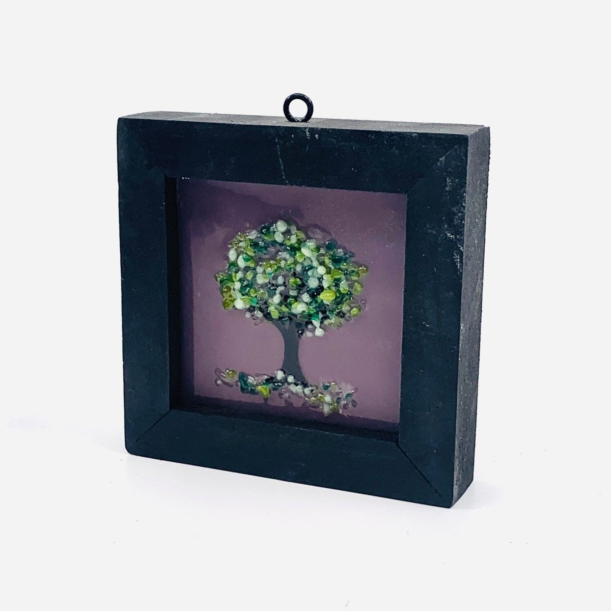 Fused Glass Tree of Life Shadow Box 30 Decor Glimmer Glass Gifts 