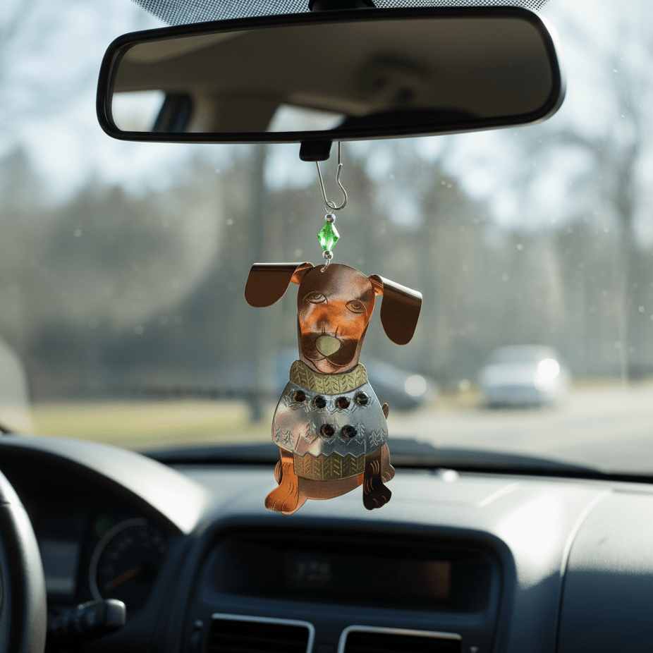 Mixed Metal Ornament, Dapper Dachshund Miniature Pilgrim Imports 