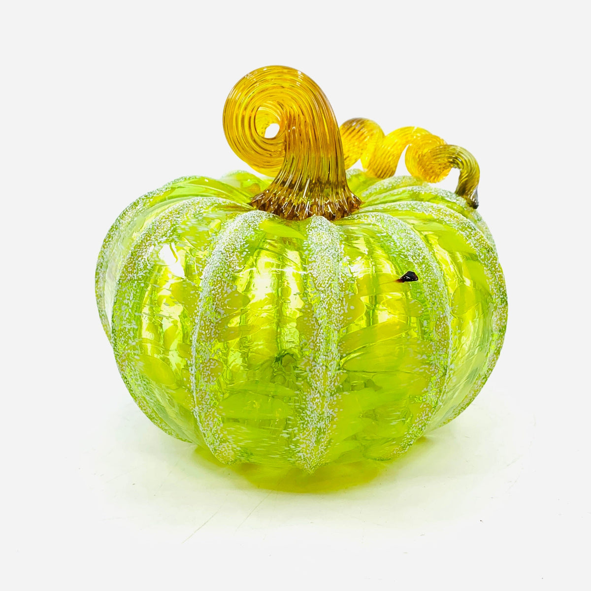 Daily Pumpkin 95 Fall Squat Gabby Luke Adams Glass Blowing Studio 