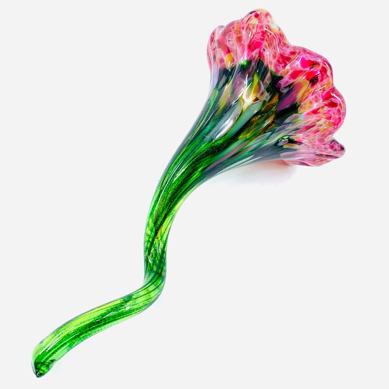 Pulled Glass Flower 61 Decor Luke Adams Glass Blowing Studio 