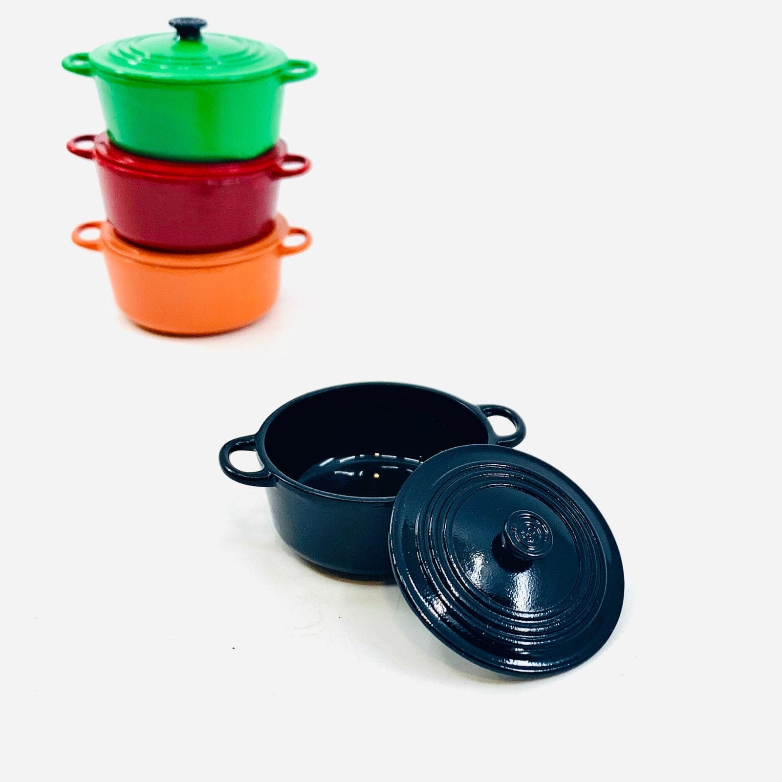 Miniature Le Cruset, Black Miniature - 