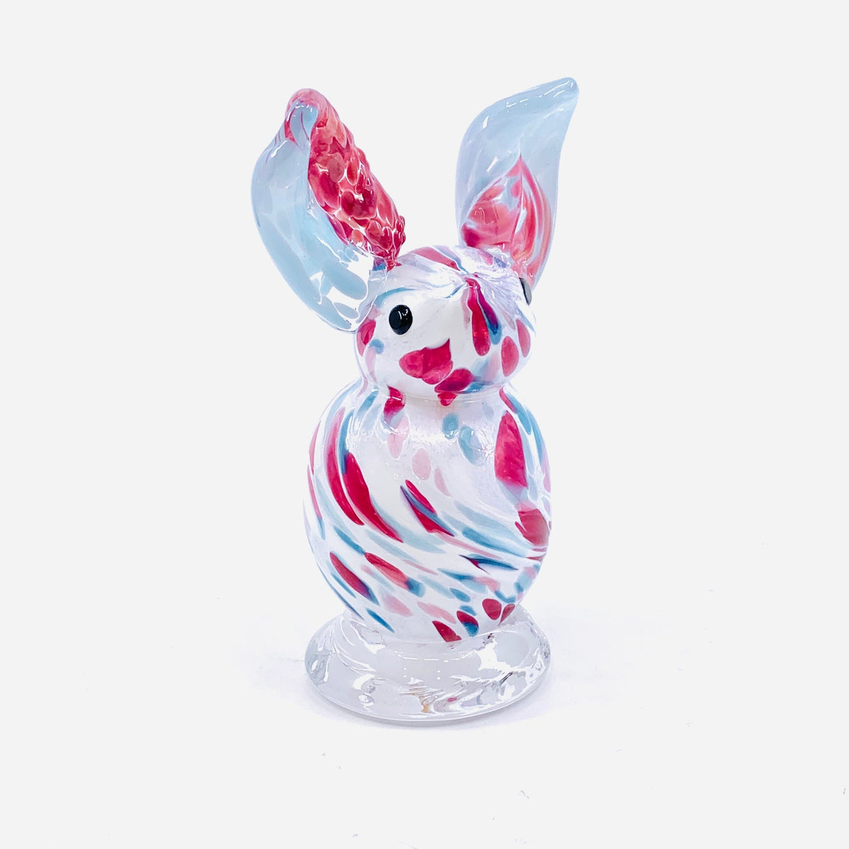 Daily Bunny 47 - Cotton Candy Gabby Luke Adams Glass Blowing Studio 