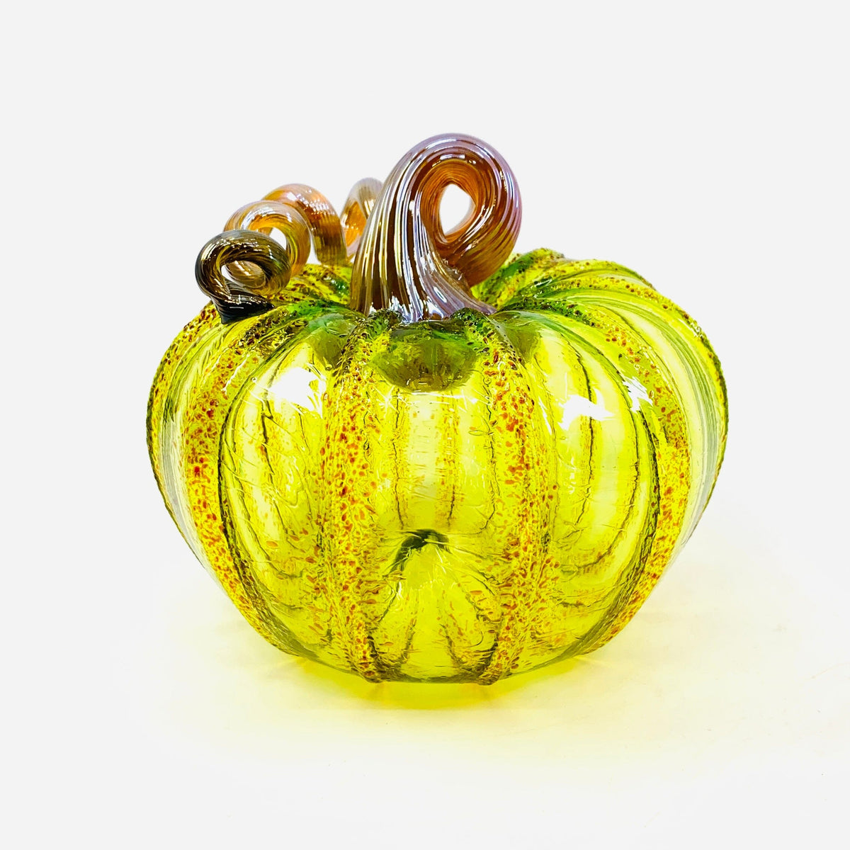Daily Pumpkin 1330 Squat Gabby Luke Adams Glass Blowing Studio 