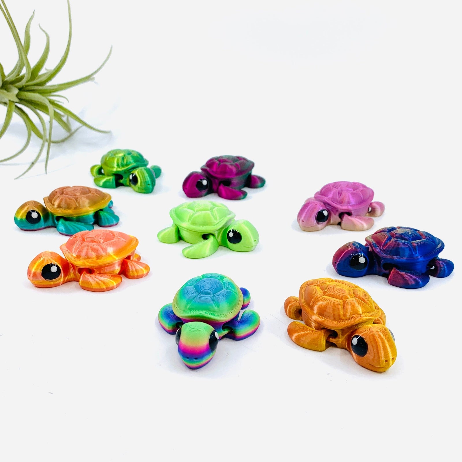 3D-Print Animals, Baby Turtle - Assorted Colors LUZ CUSTOM DESIGN 