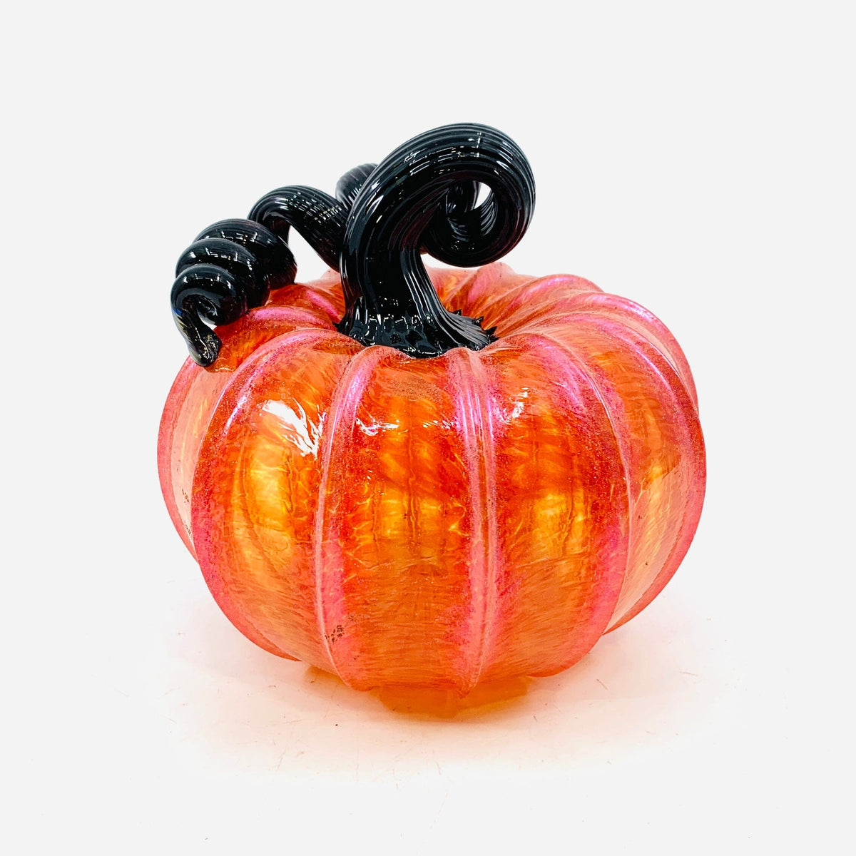 Daily Pumpkin 65 Fall Shimmer Squat Daily Pumpkin Luke Adams Glass Blowing Studio 